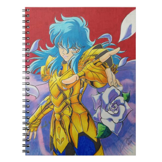 Fish Aphrodite - Zodiac Knights Notebook (Front)