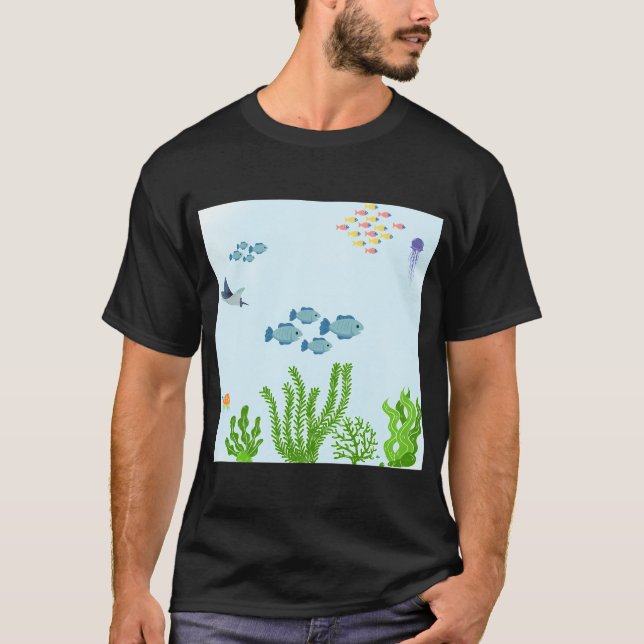 Fish aquarium T-Shirt (Front)