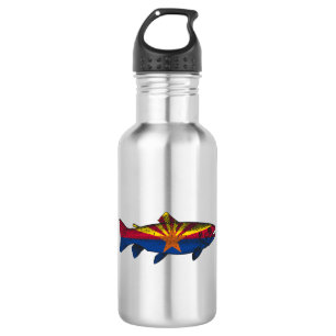 Fish Arizona Flag Trout 532 Ml Water Bottle