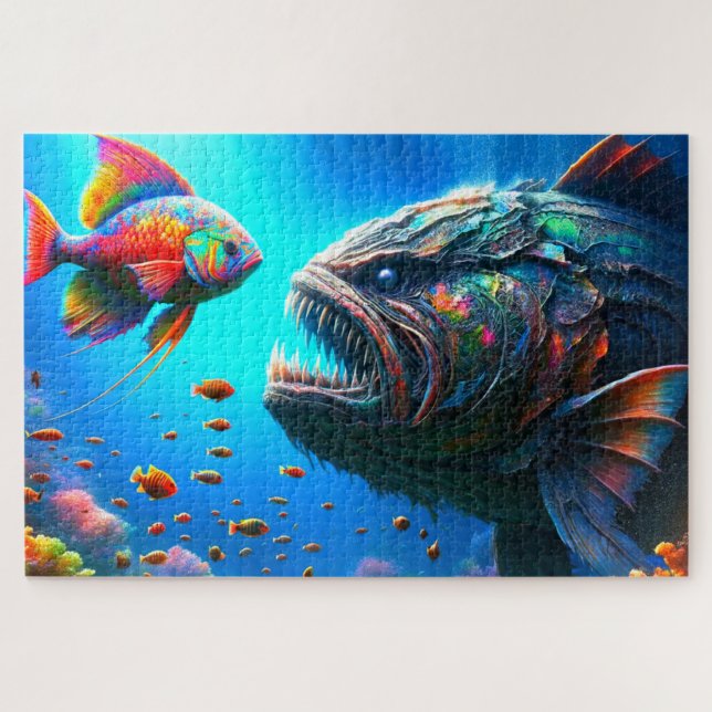 Fish Art Jigsaw Puzzle (Horizontal)