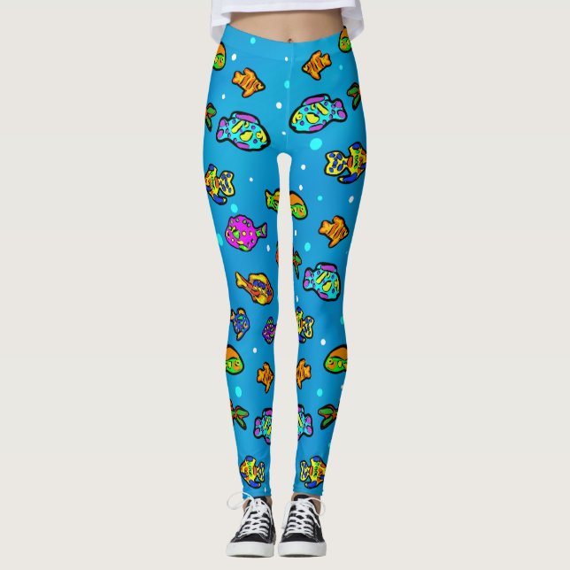 Fish Art Leggings (Front)