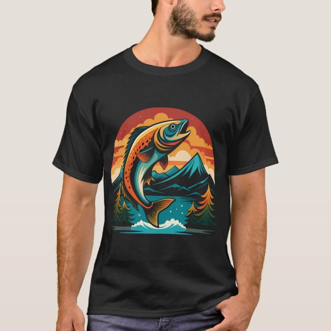 fish bass T-Shirt (Front)