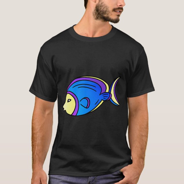 Fish Being Fish T-Shirt (Front)