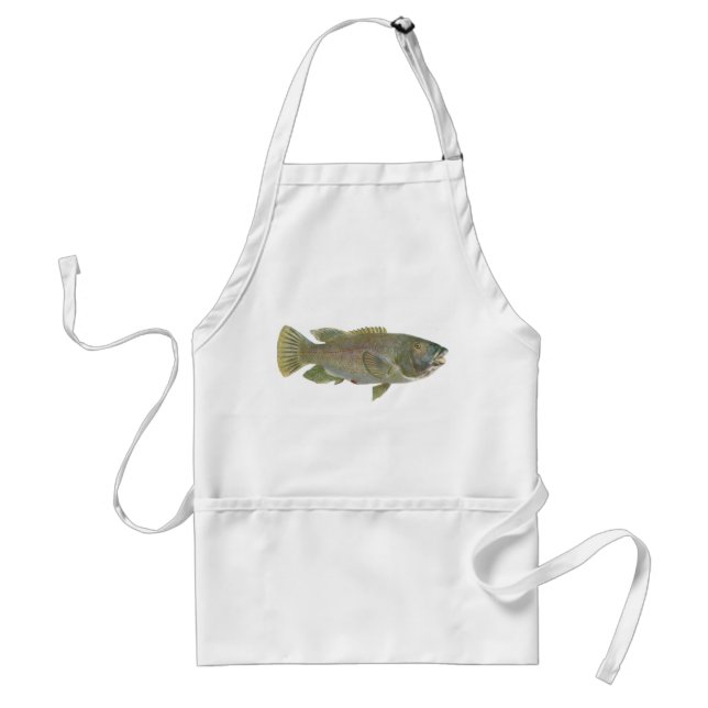 Fish - Blue Groper - Achoerodus gouldii Standard Apron (Front)