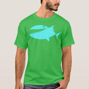 Fish blue T-Shirt