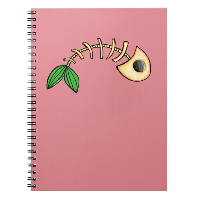 Fish Bones Notebook (Front)