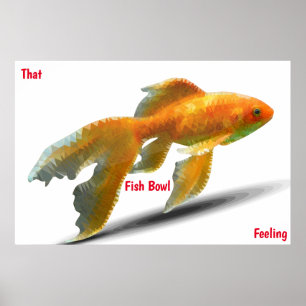 Fish Bowl Feeling Poster