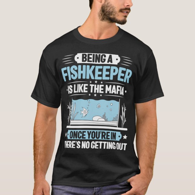 Fish Bowl (it's 65 gallons) T-Shirt (Front)