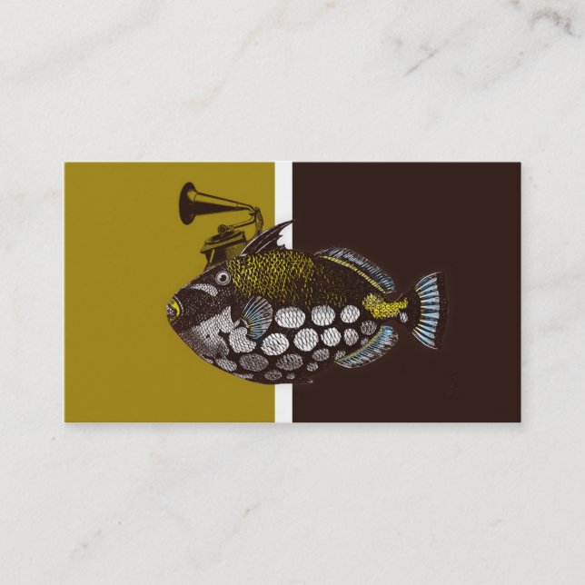 fish business cards (Front)