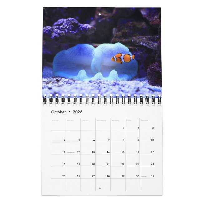 Fish Calendar (Oct 2026)