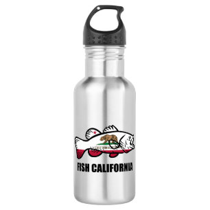 Fish California Bass 532 Ml Water Bottle