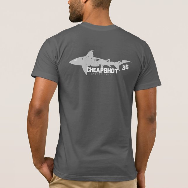 Fish Camp - Cheapshot COMBO T-Shirt (Back)