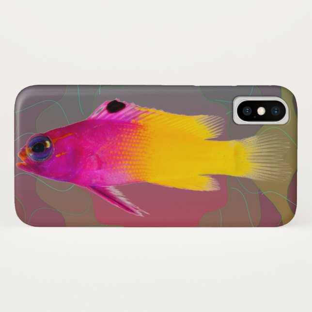 Fish Case-Mate iPhone Case (Back (Horizontal))