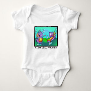 Fish Cell Phones Funny Tees Mugs Cards & Gifts
