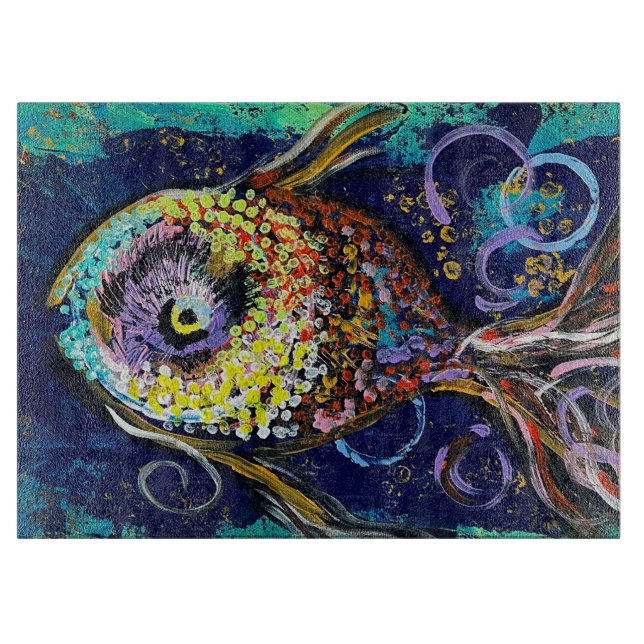 Fish Charcuterie/cutting board (Front)