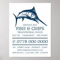 Fish & Chip Shop Restaurant Advertising