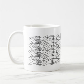 fish. coffee mug