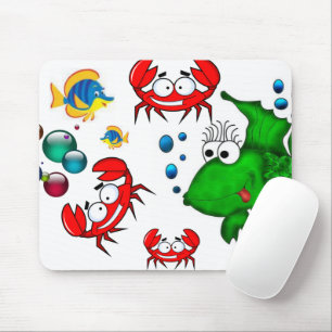 Fish Crab Mouse Pad! Pad