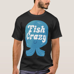 Fish Crazy Badge T-Shirt