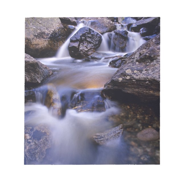 Fish Creek Falls near Steamboat Springs Colorado Notepad (Front)