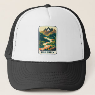 Fish Creek Oregon Colours Trucker Hat