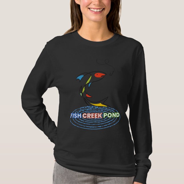 Fish Creek Pond Floor Pillows T-Shirt (Front)