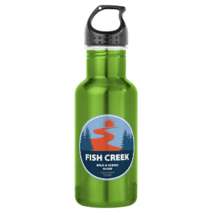 Fish Creek Wild And Scenic River Oregon 532 Ml Water Bottle