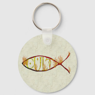 Fish Cult Key Ring