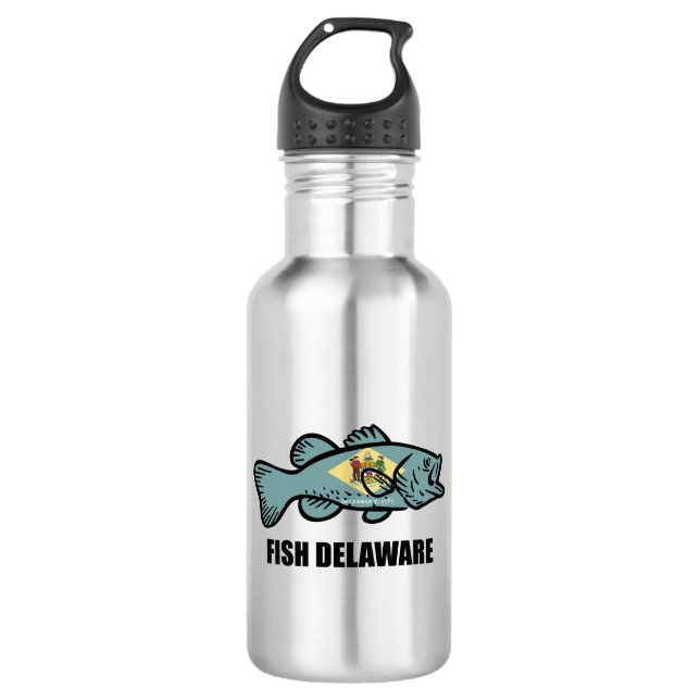 Fish Delaware 532 Ml Water Bottle (Front)