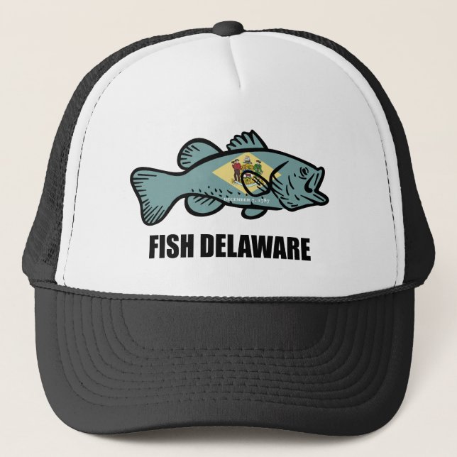 Fish Delaware Trucker Hat (Front)