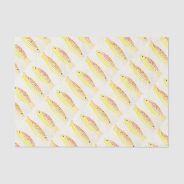 Fish design Tissue Paper (Front)