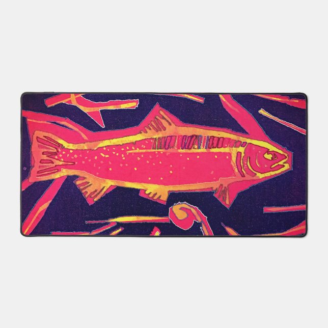 Fish Desk Mat (Front)