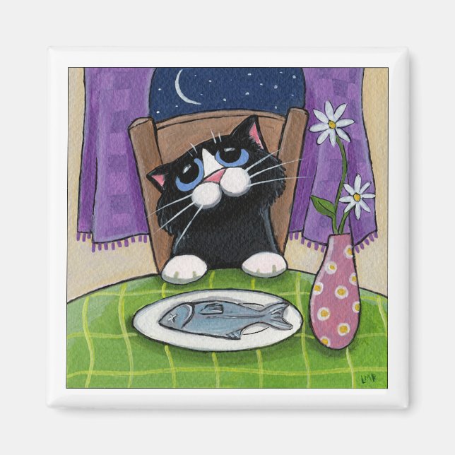 Fish Dish Magnet (Front)