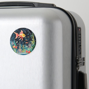 Fish Dreamland, aquarium perfection, Magnet