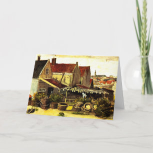 Fish Drying Barn by Vincent van Gogh Card
