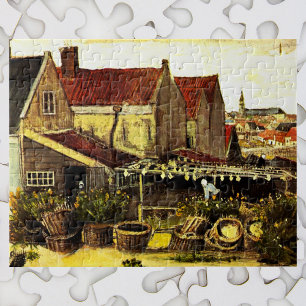 Fish Drying Barn by Vincent van Gogh Jigsaw Puzzle