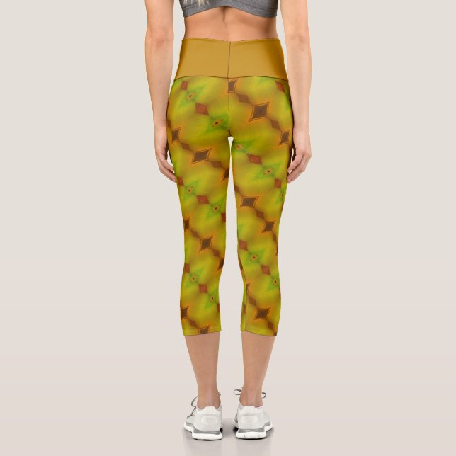 fish eye capri leggings (Back)
