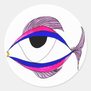 Fish Eye Sticker
