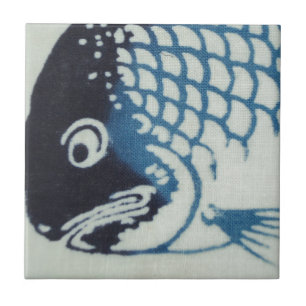 Fish Face - Japanese Fish Tile