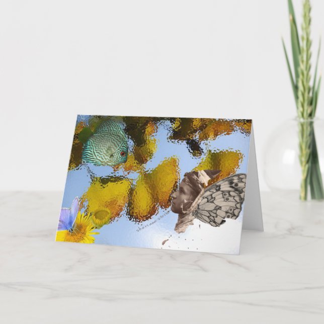 Fish & Faery Card (Front)