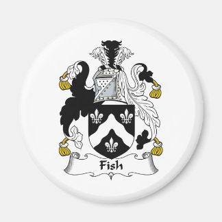 Fish Family Crest Magnet