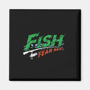 Fish Fear Me B Fishing Sea Fisherman Fish Hook Gif Magnet