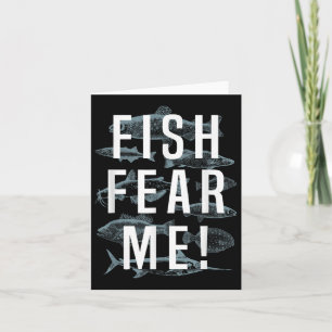 Fish Fear Me Fishing Shirt, Fisherman Tee Gift Card