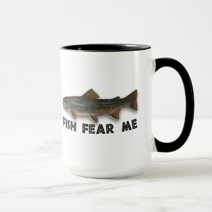 Fish Fear Me Funny Fishing Sports Mug