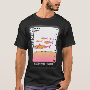 Fish Finder Albie Season TShirt East Coast Fishing