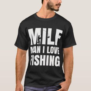 Fish Fish American Flag 4th of July T-Shirt