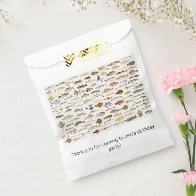 Fish Fishing Favour Bags (Sealed)