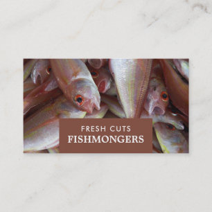 Fish, Fishmonger/Wife, Fish Market Business Card