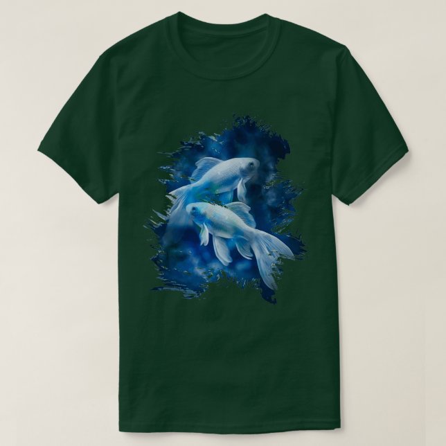fish flower T-Shirt (Design Front)