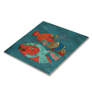 Fish Folk Tile